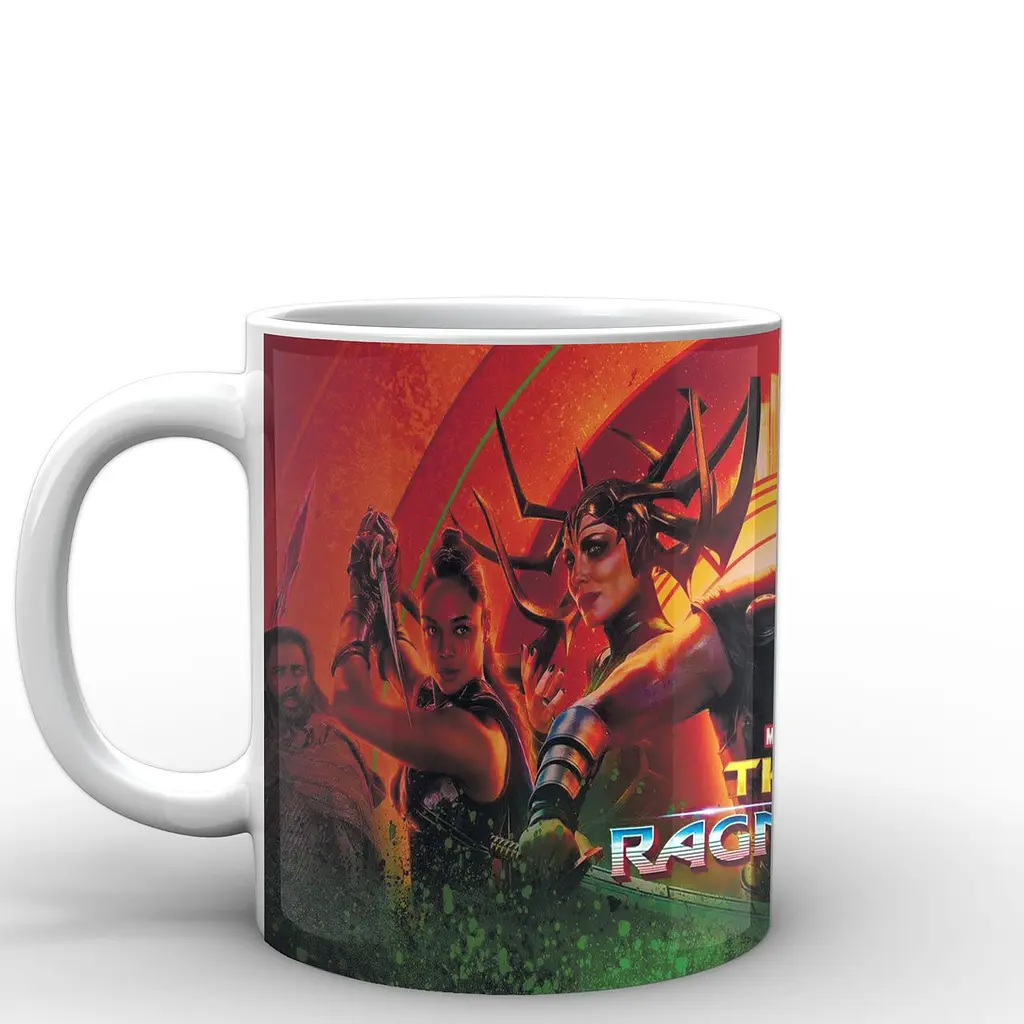 Кухоль GeekLand Тор Thor Poster 2 Ragnarok TH.02.031 330 мл білий - фото 2