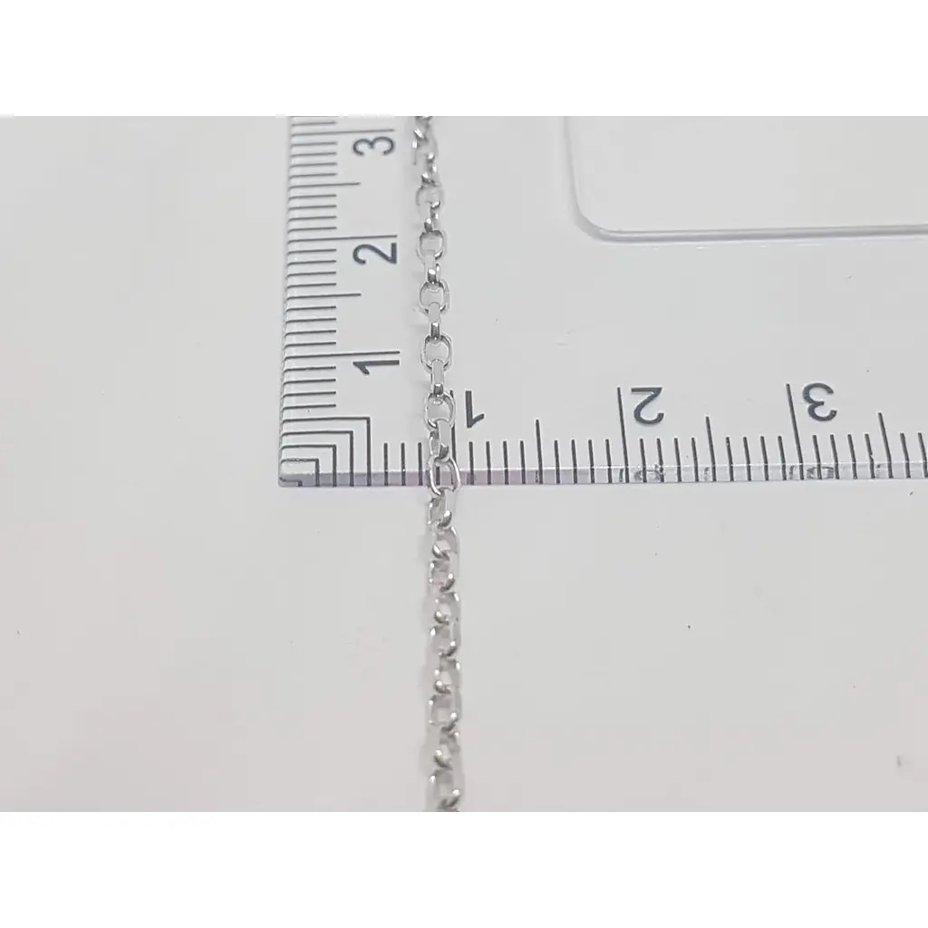 Серебряная цепочка Аметист Якорное 39025РОВ 50 - фото 3