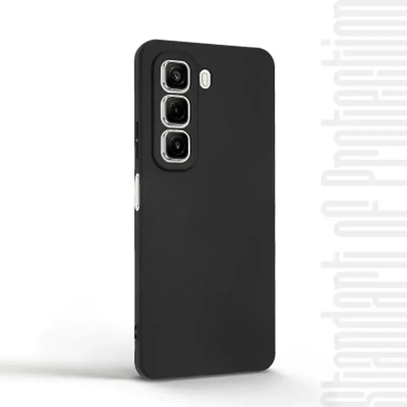 Чохол до мобільного телефона Armorstandart Matte Slim Fit Infinix Hot 50 4G Camera cover Black (ARM80957) - фото 2