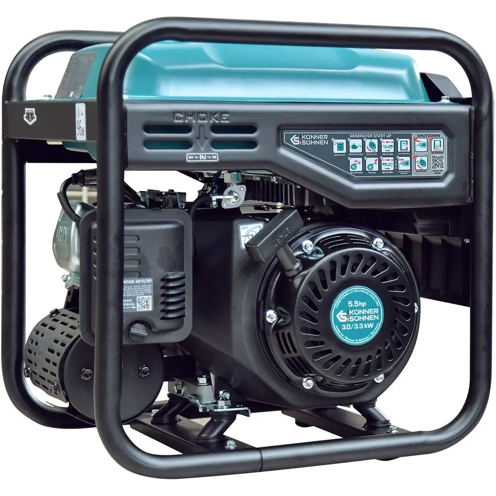 Інверторний бензиновий генератор Konner&Sohnen KS 3300i [116928] - фото 3