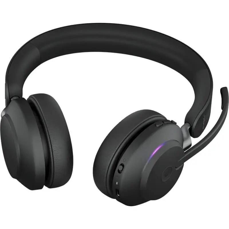 Гарнітура Jabra Evolve2 65 Link380c MS Stereo Stand Black (26599-999-889) - фото 5