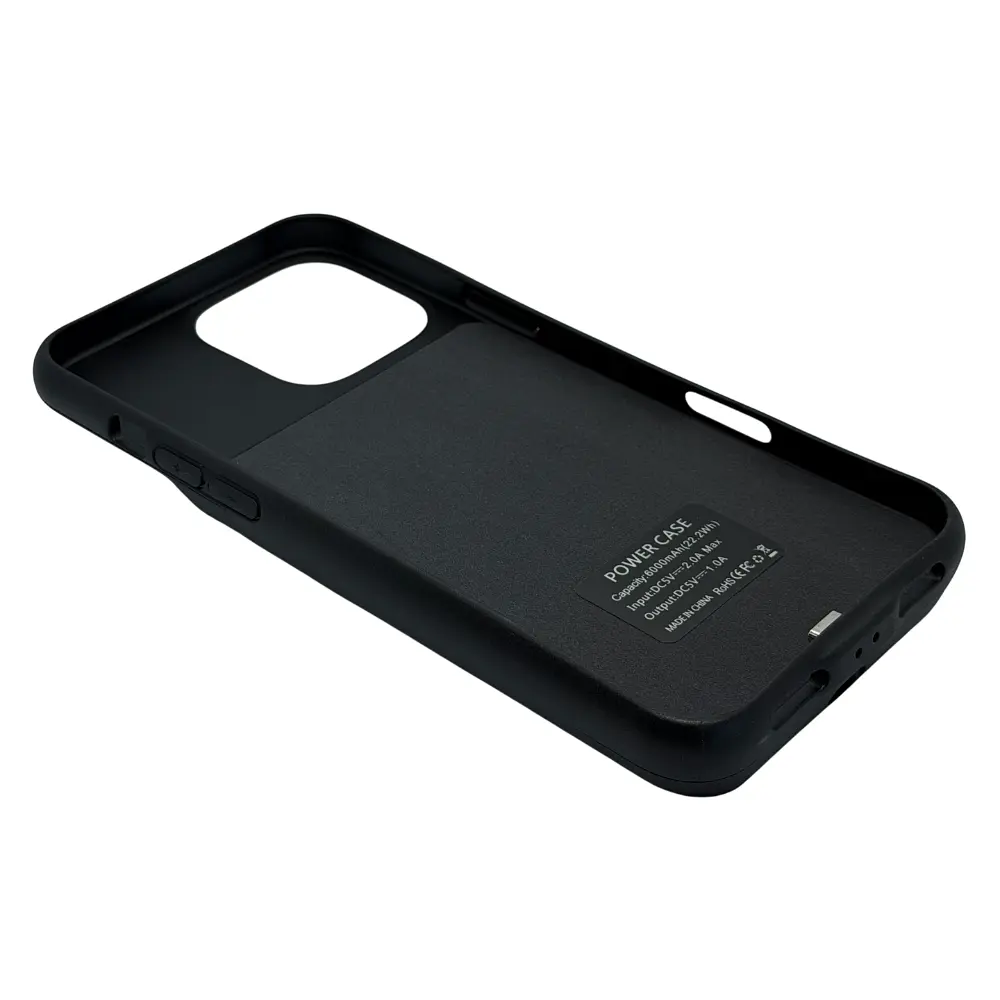 Чохол-акумулятор XON PowerCase для iPhone 16 Pro Max 6000 mAh Чорний (PCBS1116460B 4708) - фото 5