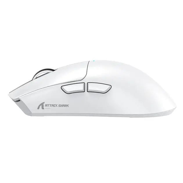 Миша бездротова ігрова Attack Shark X11 PAW3311 22000 DPI 2,4G+Bluetooth White - фото 3