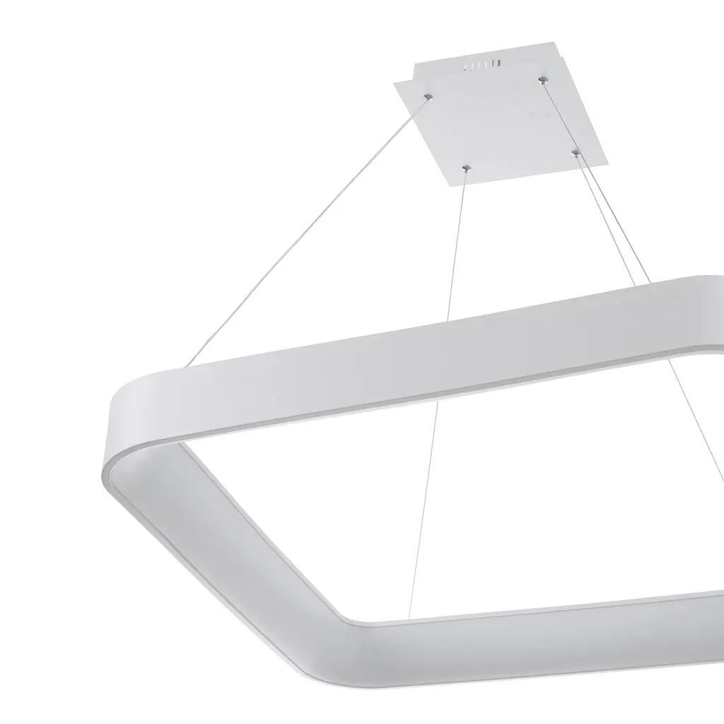 Світильник стельовий Brille підвісний з пультом BL-482S/2x48W LED RM WH - фото 2