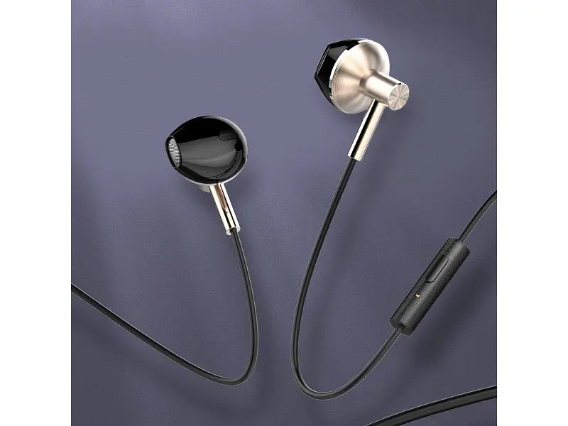 Навушники з мікрофоном ColorWay Slim 3.5 mm Wired Earphone Blast 2 Black (CW-WD02BK) - фото 11