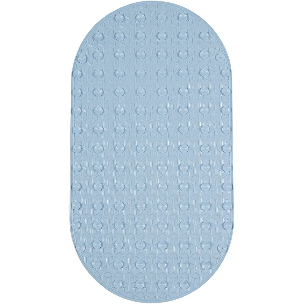 Килимок для ванної Eco Fabric Ромби 69х37 см блакитний (6937-003) - фото 2