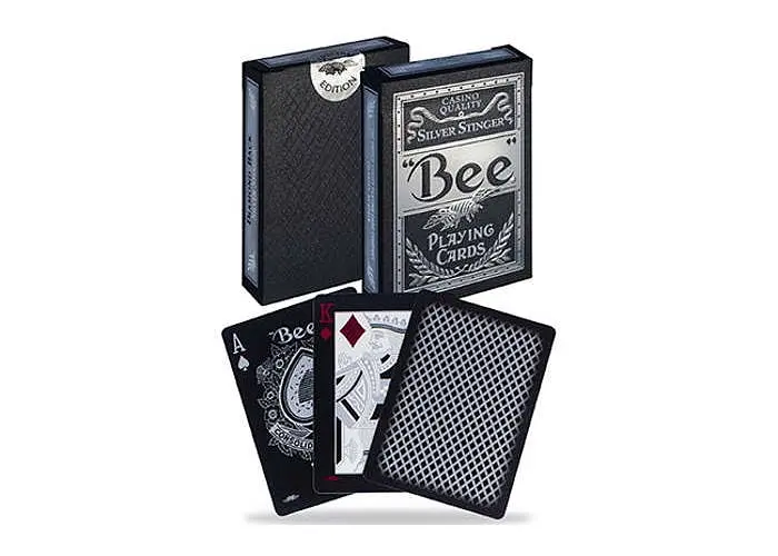 Карти гральні United States Playing Card Company Bee Silver Stinger (02533) - фото 5
