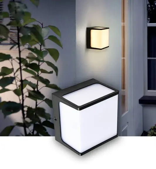 Світильник світлодіодний фасадний CUBE настінний - фото 2