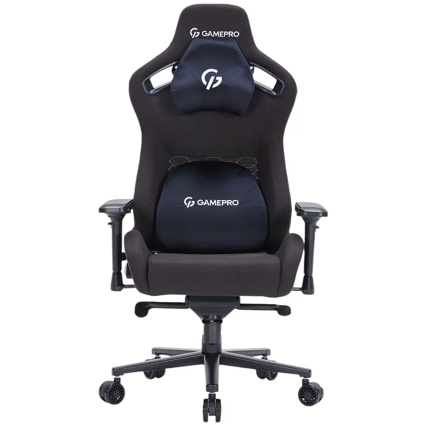 Ігрове крісло GamePro Size XL Fabric Black (GC900B) - фото 2