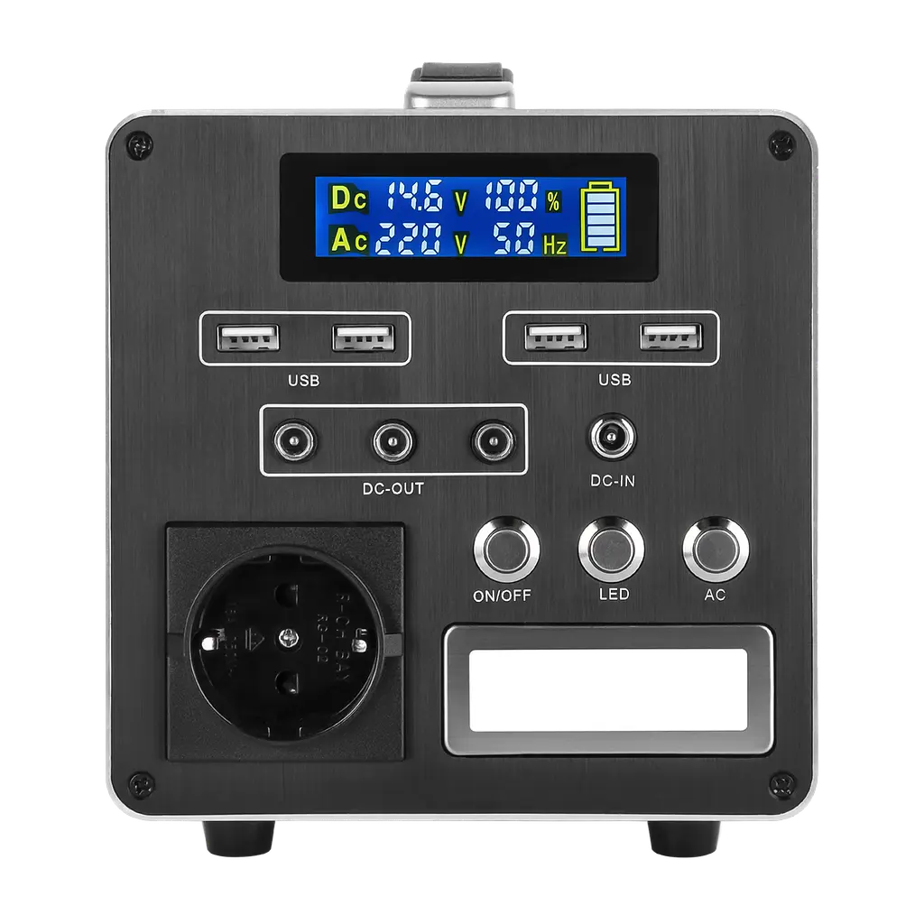 Багатофункціональна портативна зарядна станція LP CHARGER MPPT 500 (500W, 512Wh) - фото 2