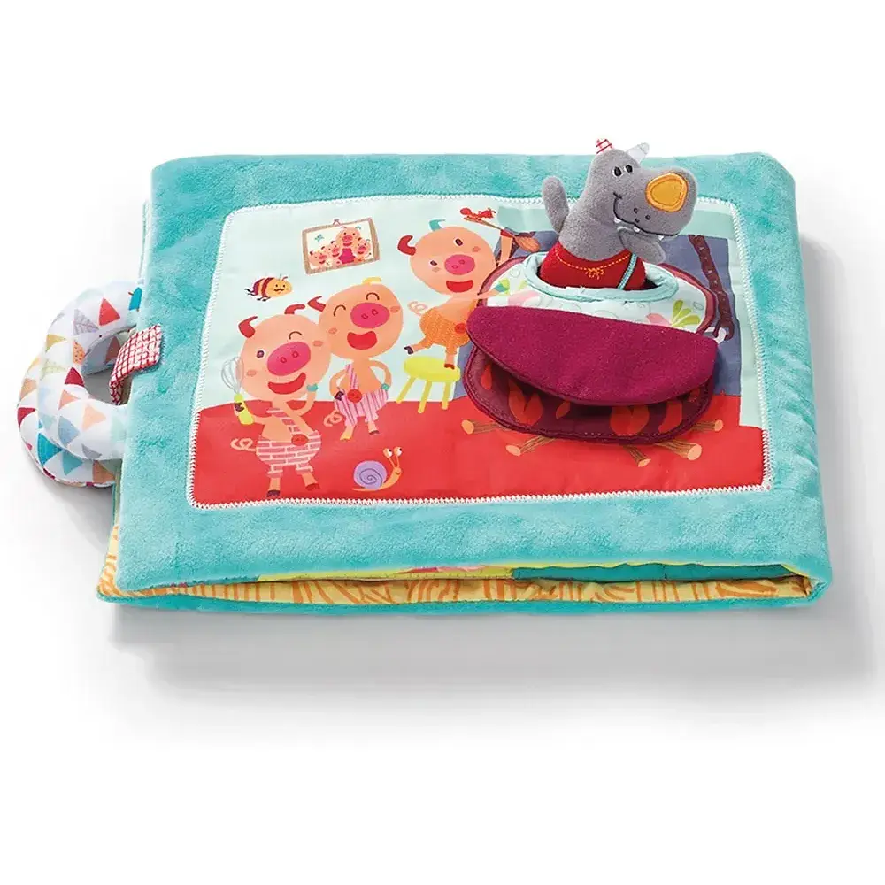 М'яка книга Lilliputiens Вовк і три порося (86862) - фото 3