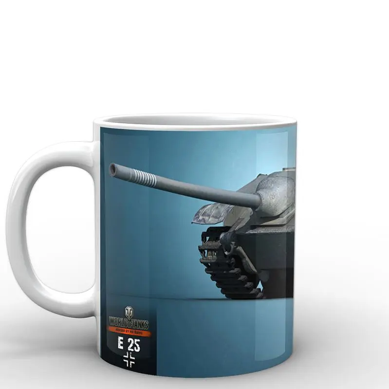 Чашка World of Tanks танк WT.02.064. 330 мл білий - фото 3
