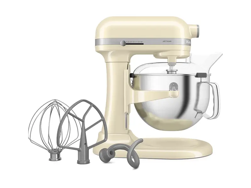 Кухонна машина KitchenAid Artisan 5KSM60SPXEAC з підйомною чашею 5.6 л кремова - фото 2