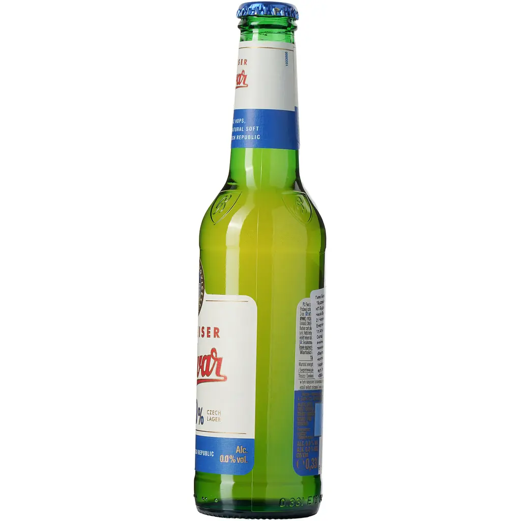 Пиво безалкогольне Budweiser Budvar світле, 0.5%, 0.33 л - фото 3