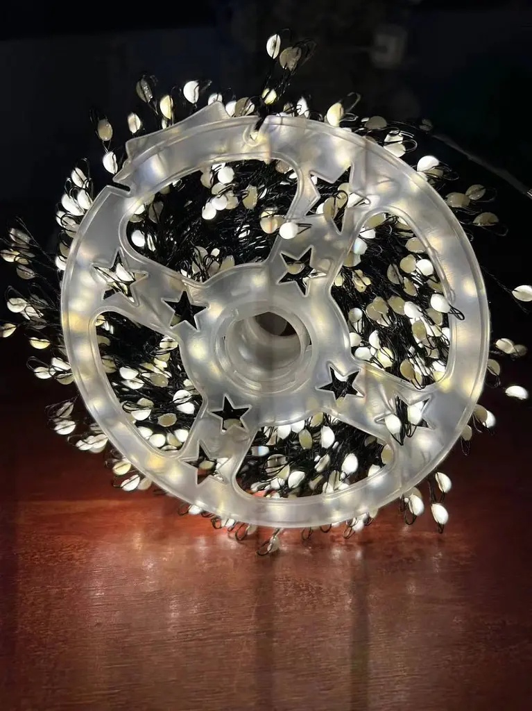 Гирлянда светодиодная от сети Роса Y25-22WW 19573 50 м 1500 LED теплый желтый - фото 3