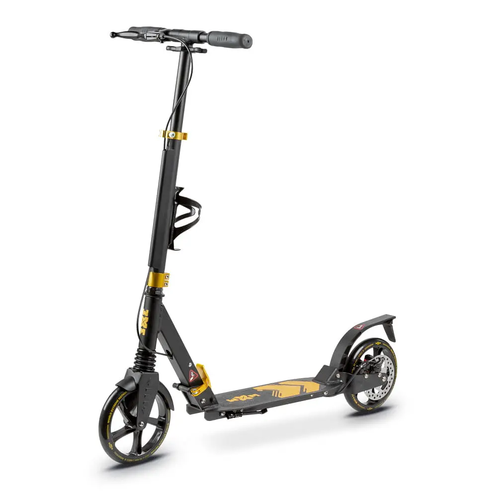 Самокат з дисковим гальмом Kidwell WXM RST-B02 Yellow - фото 4