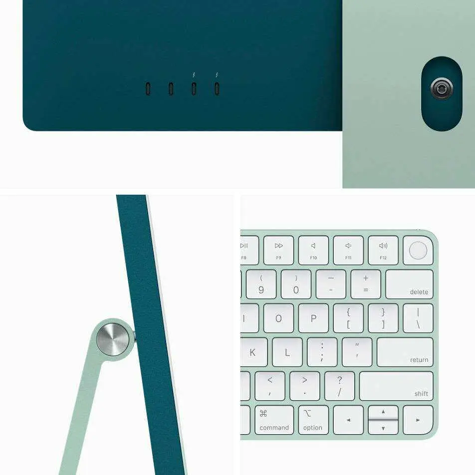 Моноблок Apple iMac 24 M3 Green 2023 (MQRP3SL/A) - фото 3