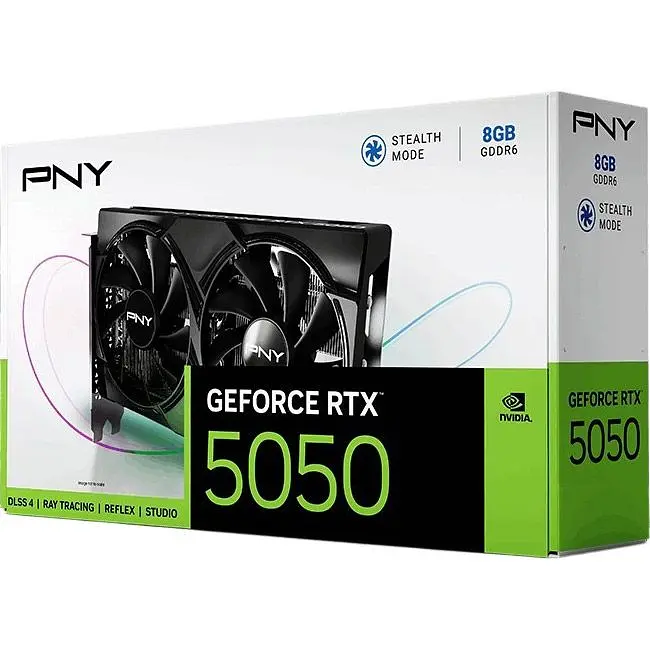 Відеокарта PNY GeForce RTX 5050 8GB Dual Fan (VCG50508DFXPB1) EU [175222] - фото 10