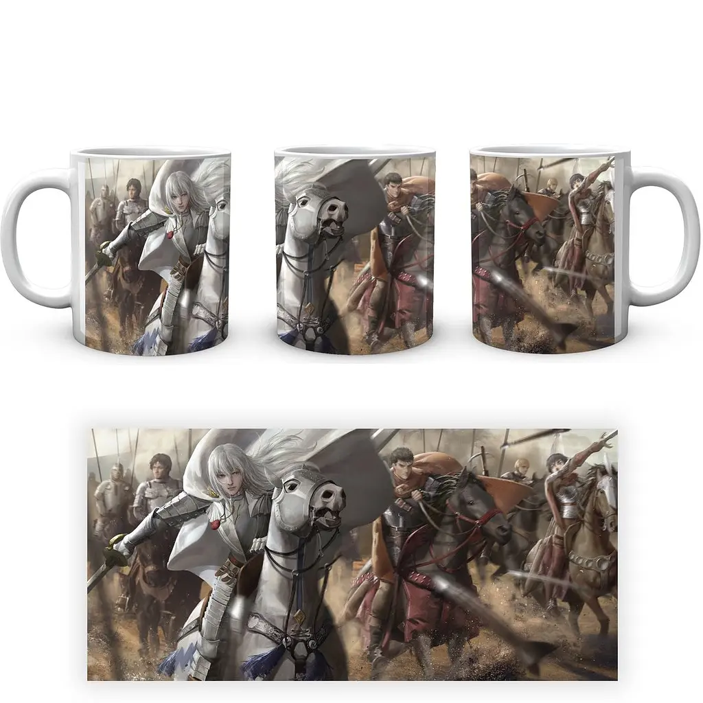 Кухоль GeekLand Berserk Берсерк Гріффіт anime B 02.08 330 мл білий - фото 3