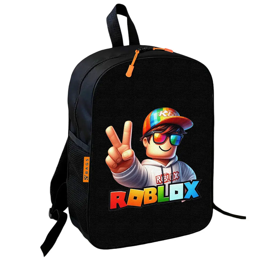 Набор детский Роблокс «Roblox» рюкзак 36х27см сумка-бананка, кружка с принтом для мальчика (01586) - фото 2