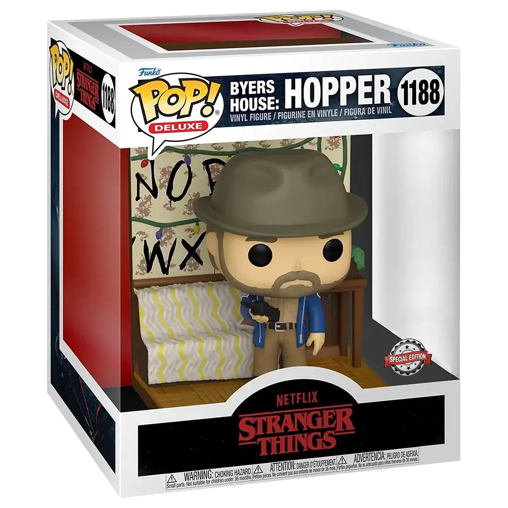 Фигурка Funko Pop Stranger Things Очень странные дела Buyer House: Hopper 15см ST BH H 11 88 - фото 2