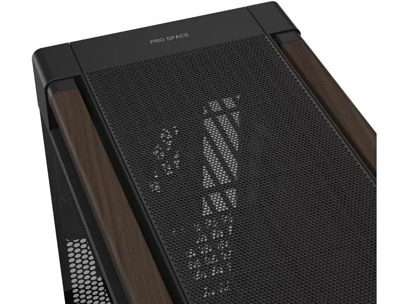 Корпус Asus ProArt PA602 Walnut Wood Tempered Glass Modern Black (90DC00J0-B09030) - фото 5
