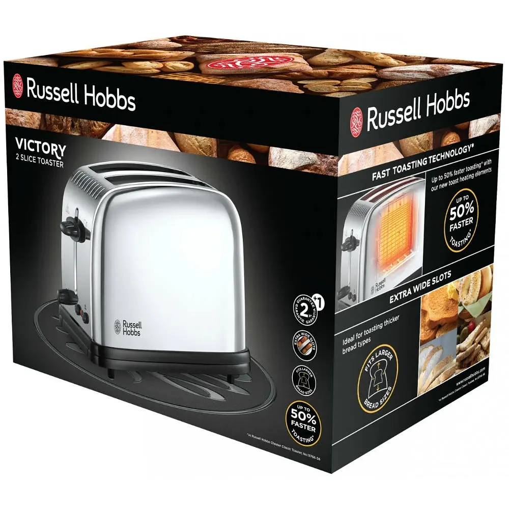 Тостер Russell Hobbs Chester металл 1600 Вт (23311-56) - фото 4