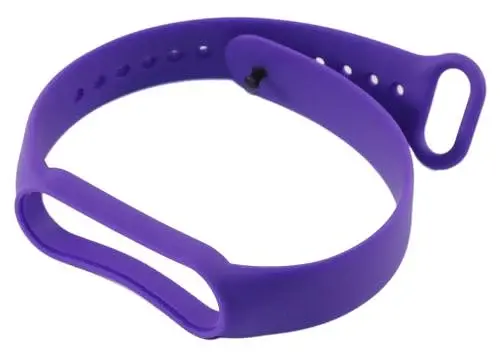 Ремінець для фітнес-браслету Xiaomi Mi Band 5/6/7, Original design, Lilac