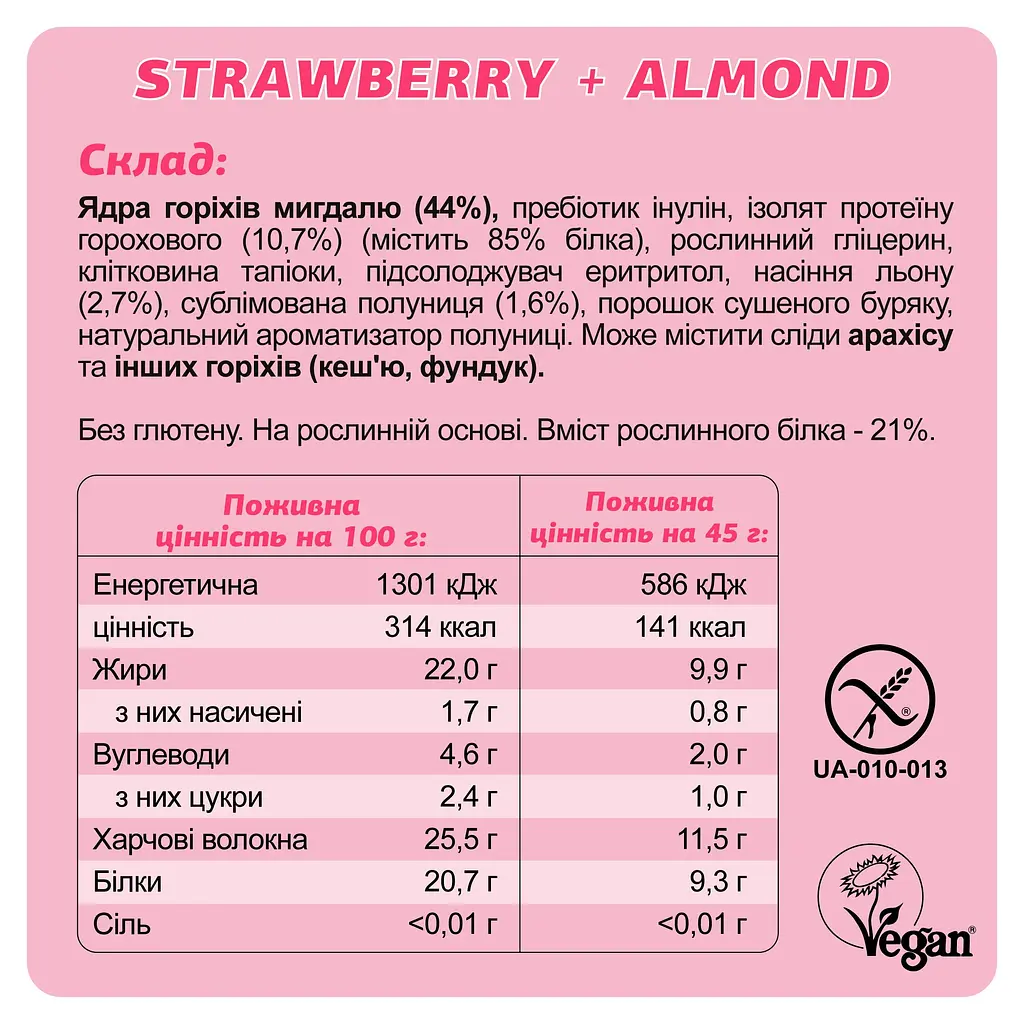 Протеїнові батончики FIZI Keto Protein Bar Keto Box 10 шт. x 45 г - фото 8