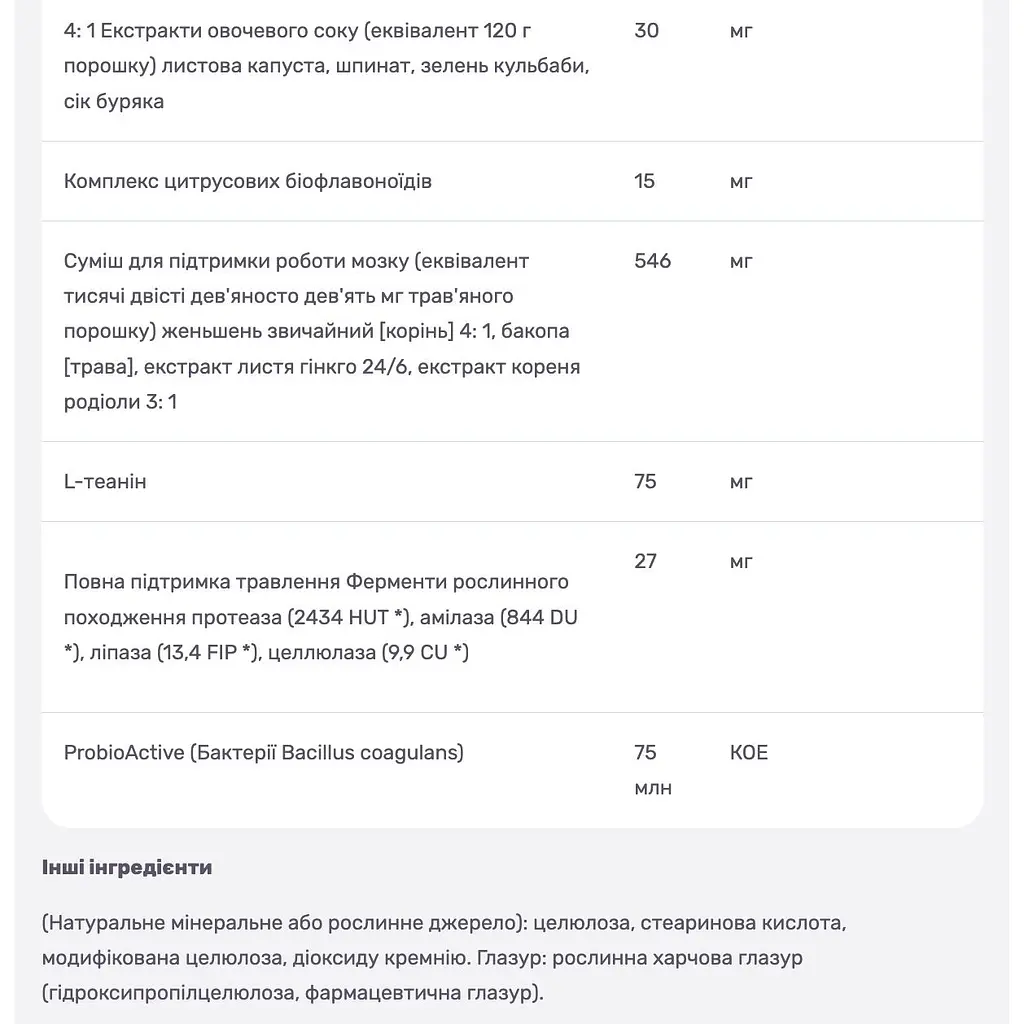 Мультивітаміни для підлітків і дорослих Rainbow Light для розумової діяльності і концентрації уваги 90 міні таблеток - фото 5