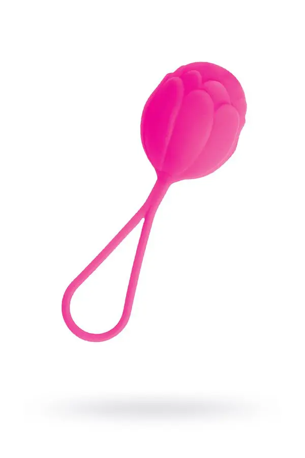 Вагінальні кульки A-Toys Pleasure Ball, 10.5 см, рожевий - фото 2