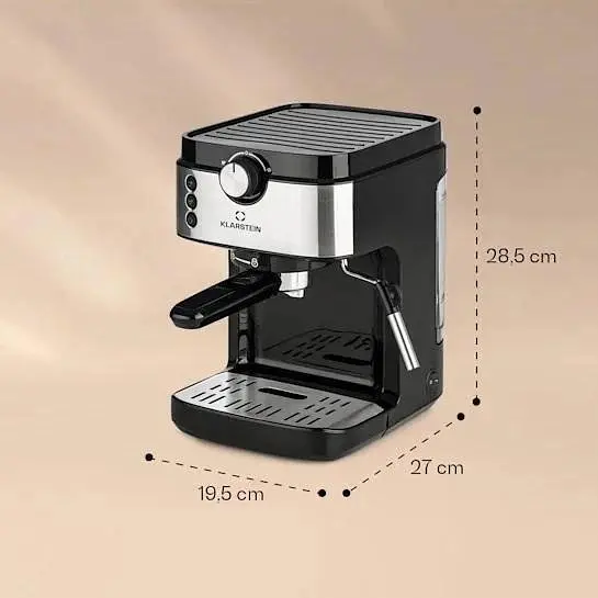 Кофеварка Klarstein BellaVita Espresso 1575 Вт 20 бар (10033137) - фото 2