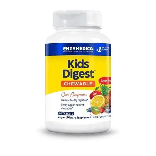 Амінокислота Kids Digest, 60 жувальних таблеток - Фруктовий пунш Enzymedica vit0003884
