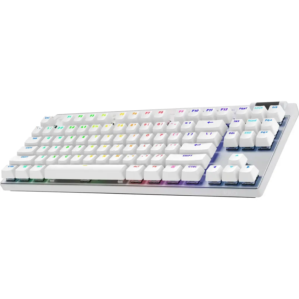Клавіатура Logitech G PRO X TKL Lightspeed Tactile USB UA White (920-012148) - фото 4