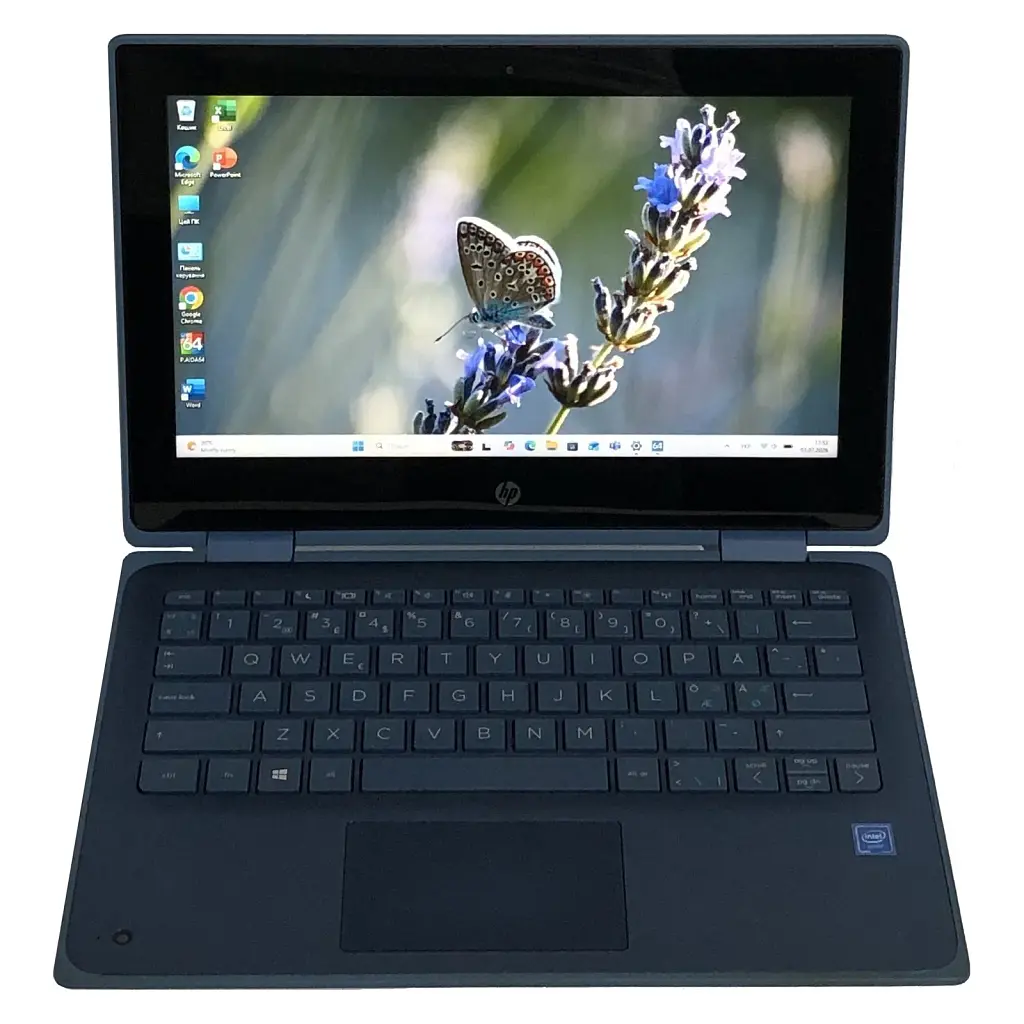 Ноутбук HP ProBook x360 11 G5 EE / 11.6" (1366x768) IPS Touch / Celeron N4120 / 4GB / 128GB SSD / Win11Pro - Б/в