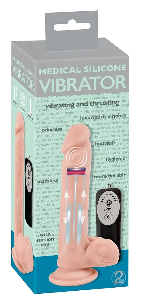 Вібратор на присосці Medical Silicone Thrusting Vib Orion 42-05968840000 98544 - фото 3
