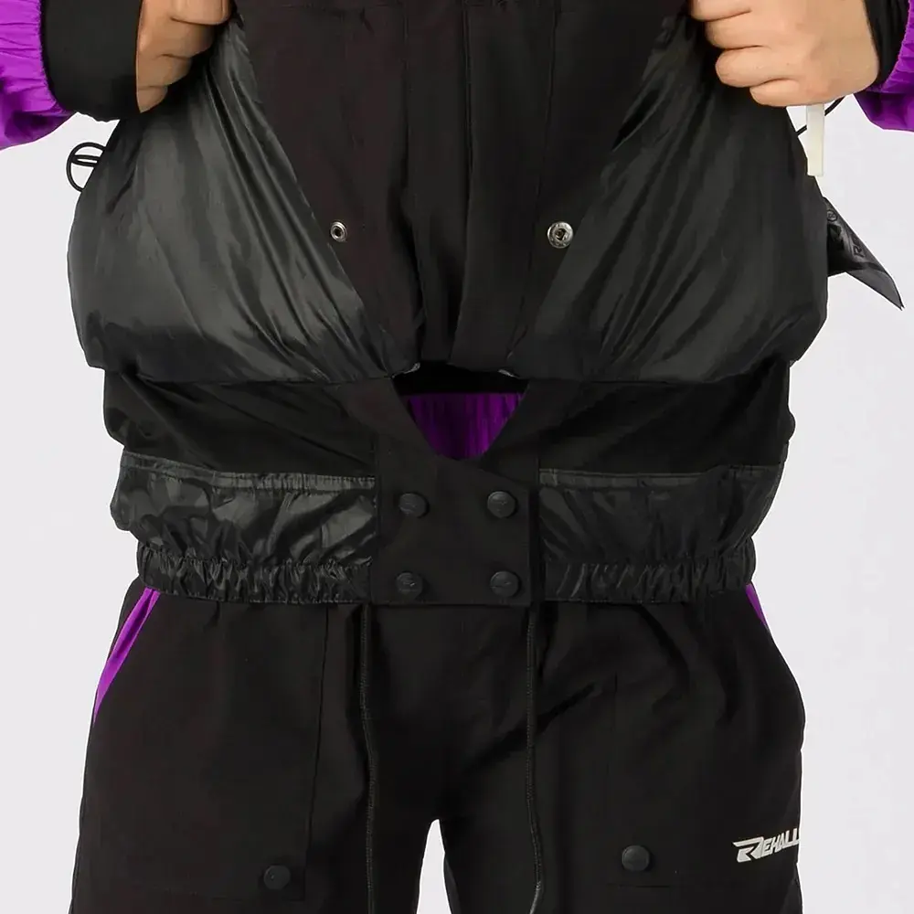 Куртка женская Rehall Stussy W 2026 XS Черный-Фиолетовый - фото 6
