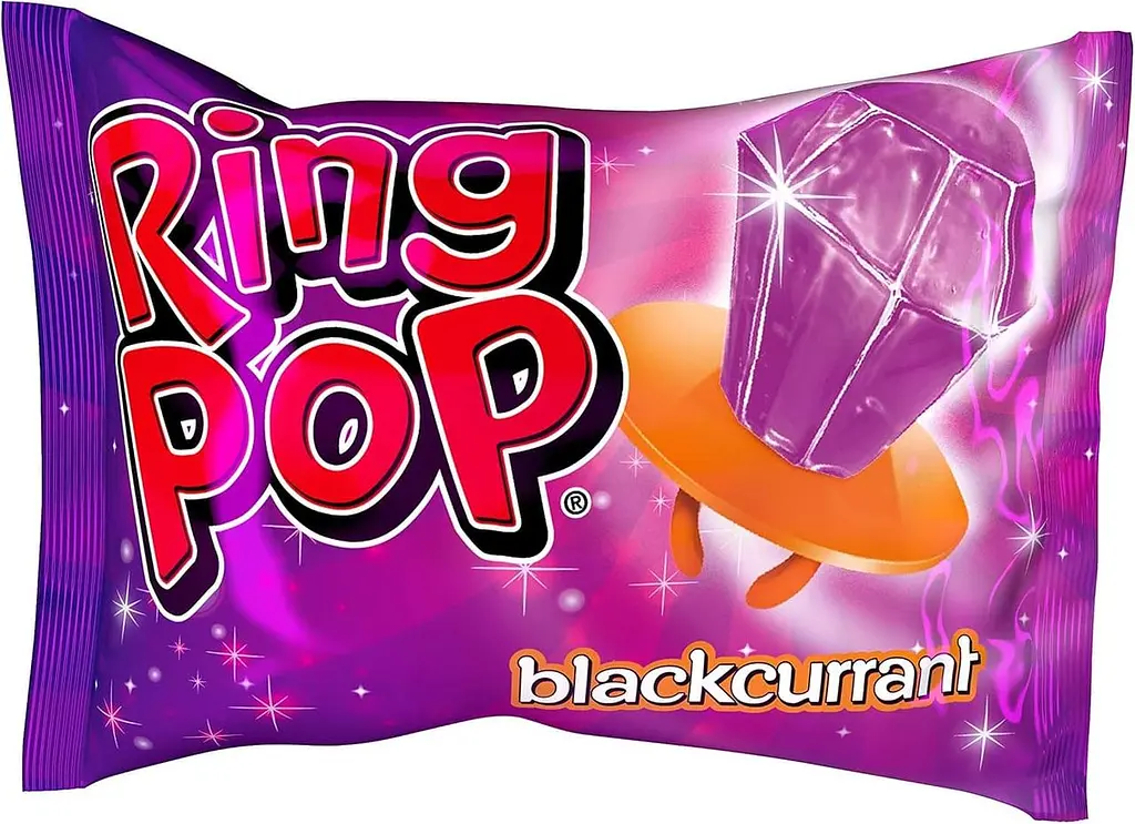 Льодяник Bazooka Ring Pop Assortment Candy 14г, 1шт - фото 8