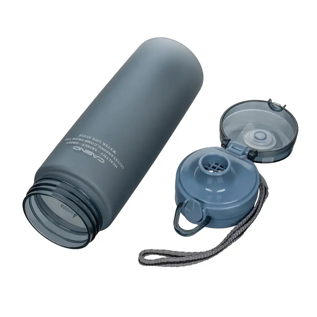 Бутылка CASNO KXN-1157 Tritan 650 мл, Grey - фото 2