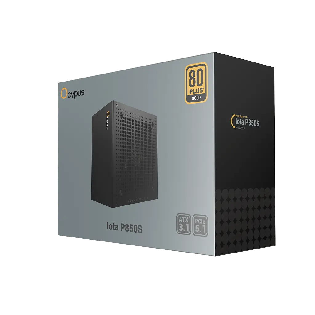 Блок живлення Ocypus IOTA P850S 850W 80+Gold (IOTA-P850S-GFFBK025X-EU) - фото 6