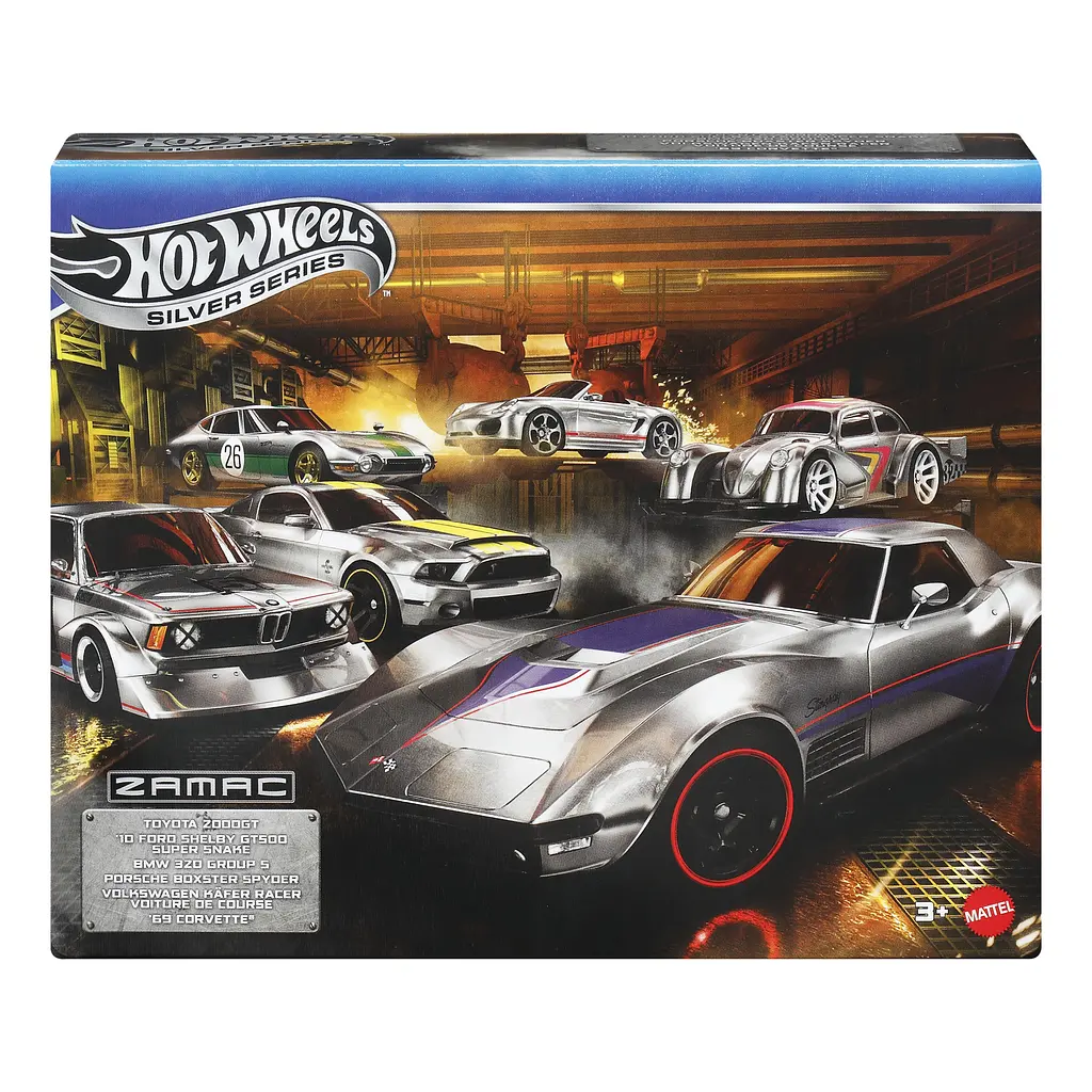Тематичний набір машинок Hot Wheels ZAMAC (JLB26) - фото 9
