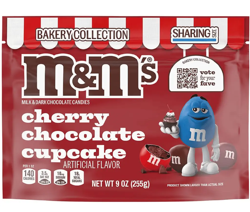 Драже M&M's Cherry Chocolate Cupcake Bakery Collection 255г