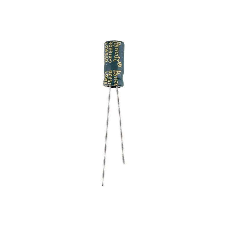Конденсатор 22mF 50V Size 10x17mm робоча температура -40…+105 - фото 2