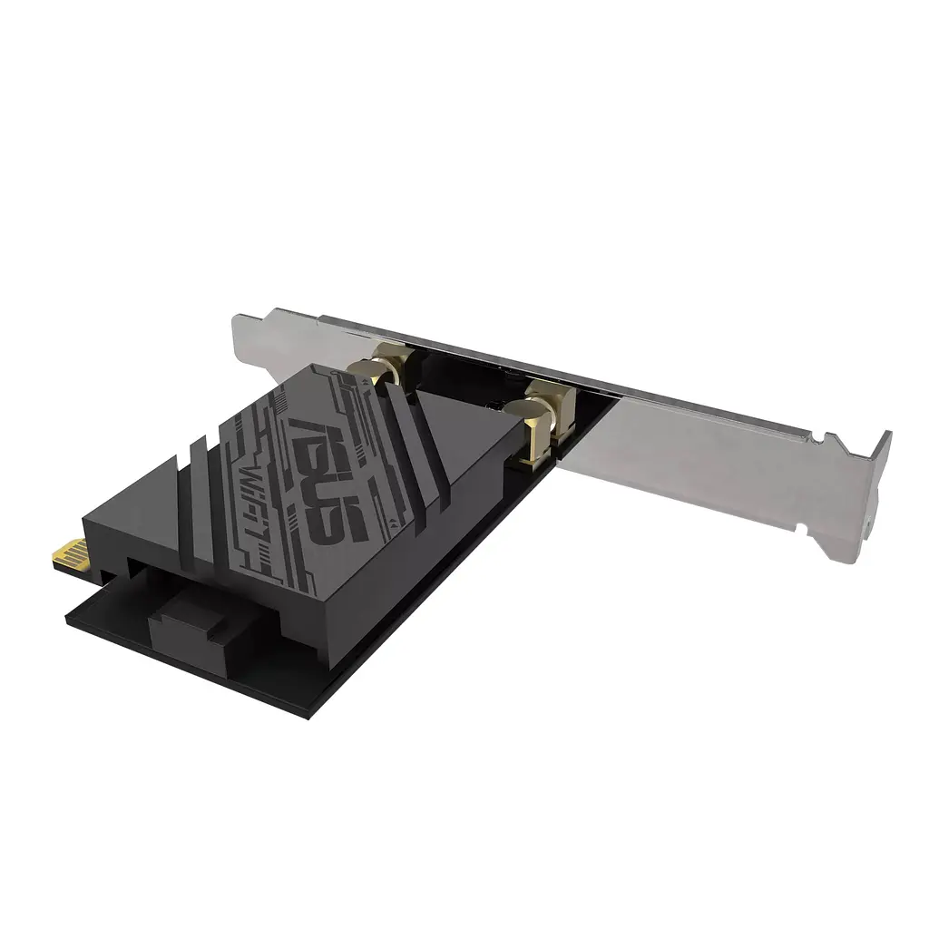 Адаптер WiFi PCE-BE92BT BE9400, PCI-Express x1, BT5.4 Asus teh0017383 - фото 4