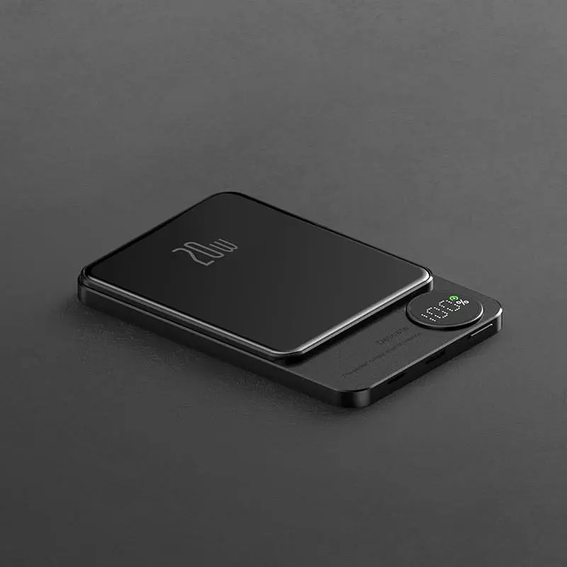 Бездротовий Повербанк MagSafe Power Bank для iPhone 10000mAh 20W Магсейф Павербанк з бездротовою зарядкою Q9 - фото 6