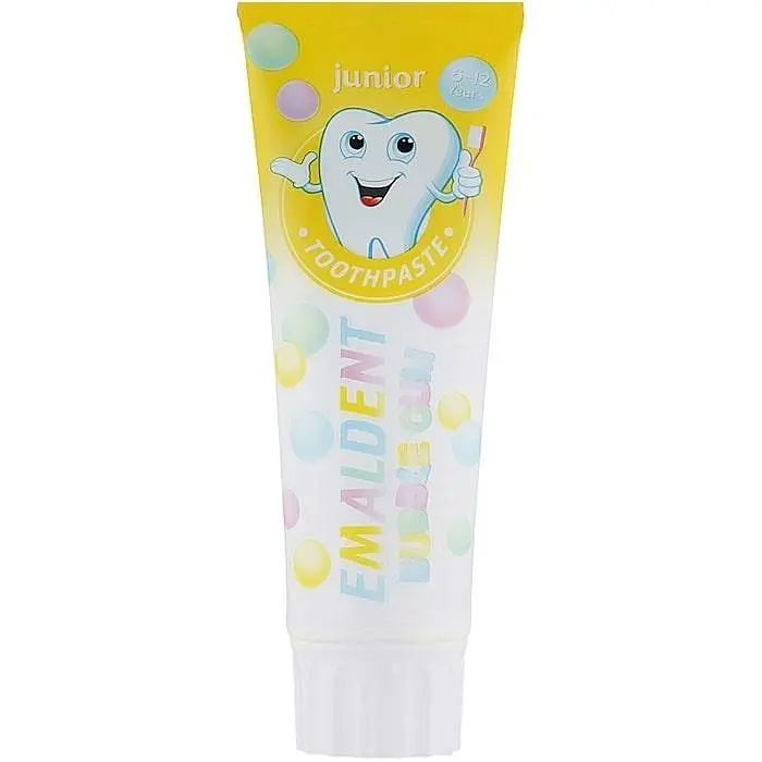 Зубна паста дитяча Emaldent Junior Bubble Gum 75мл. - фото 2