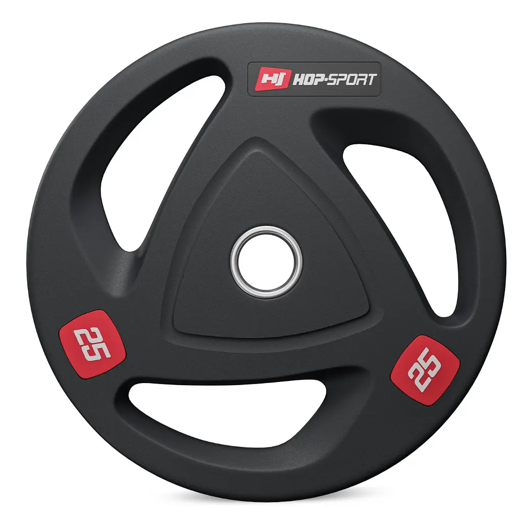 Набір дисків олімпійських Hop-Sport 2x25 кг - фото 3