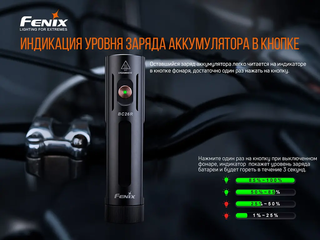 Велофара Fenix BC26R - фото 11