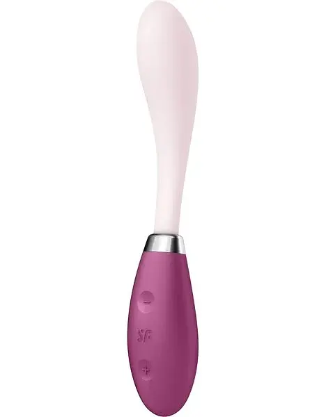 Вібратор Satisfyer G-Spot Flex 3 для точки G, 19.5х3.3 см червоний - фото 3