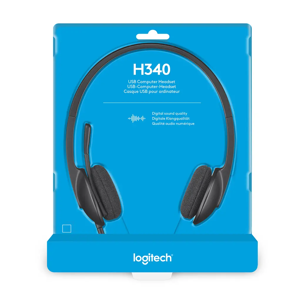 Навушники Logitech H340 USB HEADSET (981-000475) - фото 8